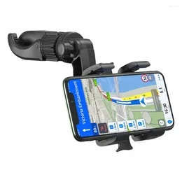 Hooks Auto Seat Hanging Bracket Cell Phone Holder Universal 360° Rotatable Car Rearview Mirror Clip Mobile Mount In