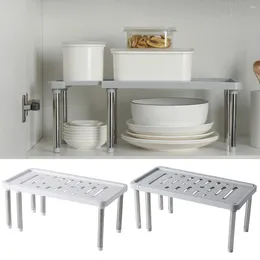 Kitchen Storage Under Sink Rack Heavy-Resistance Cupboard Organizer Shelf Space Saving Expandable Cabinet Organizers Detachable
