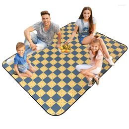 Pillow Picnic Blanket Game Outdoor Camping Mat Waterproof Folk-custom Sandproof Beach Oversized Sand Free Lightweight