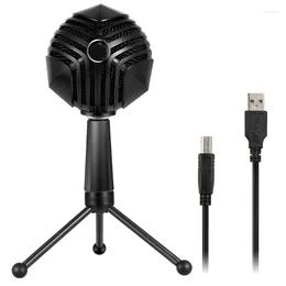 Microphones USB Computer Microphone High Sensitivity PC Gaming For Desktop With Volume Control