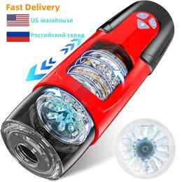 2024 Automatic Telescopic Rotation Male Masturbator Vacuum Electric Cup Adult Sex Toys For Men Masturbation Goods Sex shop 18 240402