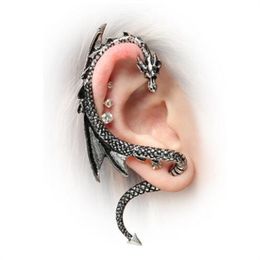 Unusual Dragon earrings trend goth earings for women vintage girl dress pendientes mujer kolczyki damskie boucle d'oreille AB144