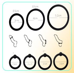 34 pcs Penis Rings Cock Sleeve Delay Ejaculation Silicone Beaded Time Lasting Erection Sexy Toys for Men Adult Games3713433