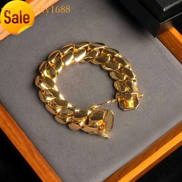 Großhandel Choker Custom Link Gold 20mm Miami Cuban Chain Halskette