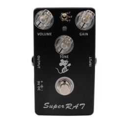 Cables Handmade upgraded Rat Tone Guitar Effect Pedal Distortion boost three model Pro Co Rat Distortion(CLONE)