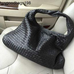 Hop Bag Bottegvenetas Handbags Large Original Cotton Sheepskin Hand Woven Womens Dumpling Flat Star Hobo Shoulder Leather
