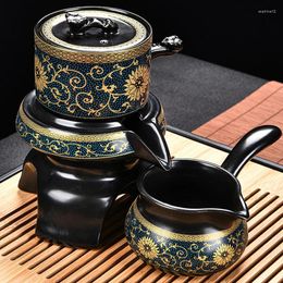 Teaware Sets Travel Chinese Tea Set Cup Pot Infuser Porcelain Pottery Luxury Portable Vintage Zisha Tazas De Te Drinkware WSW35XP