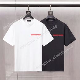 Designer Herren-T-Shirt mit Metalldreiber Design Herren Shorts Baumwolle kurzärmeliges Paar Lose kurzärmelig gedrucktes Sommer-Top