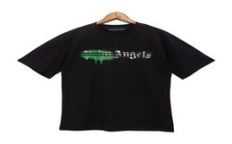 Designer of luxury Tshirt brand s angel t shirt PA Clothing spray letter short sleeve spring summer tide men and women5391167