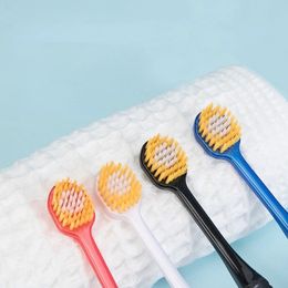 new 2024 8 Pce Japanese Soft Bristle Adult Toothbrush Fine Bristle Household Household Super Fine Super Soft Men's and Women's Wide Japanese