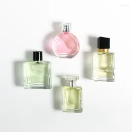 Storage Bottles 7.5ml Small Capacity Perfume Bottle Transparent Glass Cosmetic Liquid Subpackage