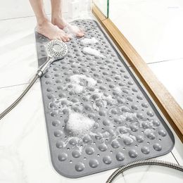 Bath Mats Eco-Friendly Odourless PVC Mat Safety Waterproof With Suction Cup Shower Older Pregnant Woman Non-slip Bathroom