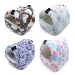 Cat Carriers Flannel Cage Hamster Cotton Nest Sugar Glider Sleeping Bag Squirrel Mini Hedgehog Warm Winter Thickened House