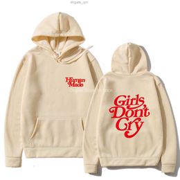 Girls brand Mens Hoodies Sweatshirts Mens Hoodies Womens Sweatshirts Girls Dont Cry Human Made Women Letter Printing Casual Streetwears FEI1