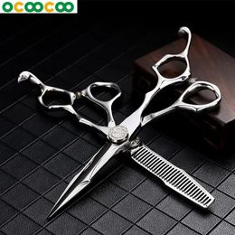 Professional Hairdressing Scissors 6Inch Salon Scissors Sets Barber Cutting Scissors Thin Hairdressers Tools Shears