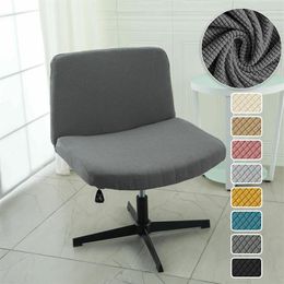 Chair Covers Polar Fleece Office Stretch Spandex Computer Seat Slipcovers Dust Protector For Gaming Chairs