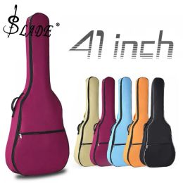 Cables Portable 41 Inch Oxford Fabric Acoustic Guitar Double Straps Padded Guitar Soft Case Gig Bag Waterproof Backpack