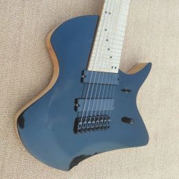 Guitar Our Factory Produces High Quality 8 String Electric Guitar , Maple 5 Neck Maple Finger Board, Free Transportation