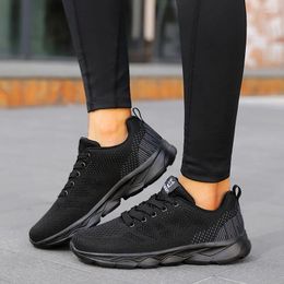 Casual Shoes 2024 Summer Sneakers Women Flats Sport Shoe Woman Lace-Up Mesh Breathable Baskets Femme Zapatillas Deportivas Mujer