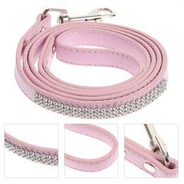 Dog Collars For Small Dogs Harness Pet Walking Leash Jewellery Pink Leads Training