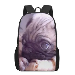 School Bags Dog Lovely Personality 3D Print Backpack For Boys Girls Teenager Kids Book Bag Casual Shoulder Large Capacity