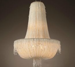 Jellyfish drop light french country white unique foyer lantern chandelier suspended kitchen fixtures7501201