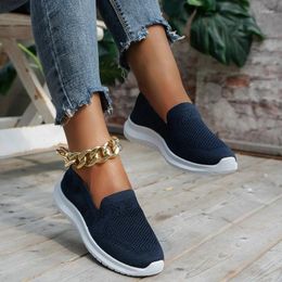 Casual Shoes European And American Oversized Women's Single 2024 One Foot Slope Heel Vulcanised Sports Zapatos Mujer