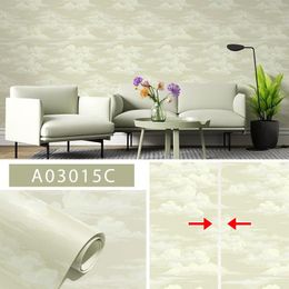 Wallpapers Modern Clouds Peel And Stick Wallpaper Self-Adhesive Wall Decal For Living Room Sticker Waterproof RoomDecor17.7" 118