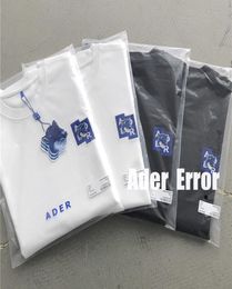 FOX Adererror Embroidery Maison Kitsune Tshirt Men Women 11 High Quality Ader Error Embroidered T shirts Zstitch Tee Tops1663070