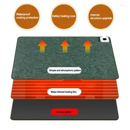 Carpets Electric Heat Mouse Pad Table Mat Smart Heating Keep Winter Warm Hand For Office Computer Desk Keyboard