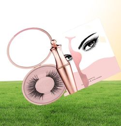 magnetic eyelash set eyelashes magnetic eyeliner tweezers kit long lasting waterproof eyeliner with false eyelashes and applicat8099935