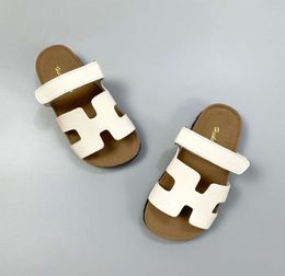 Summer Children cork slippers Fashion boys girls Non-slip soft bottom sandals INS kids outdoor beach S77
