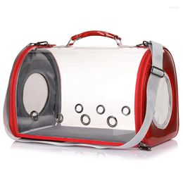 Cat Carriers Style Bag Porous Air Pet Outside Portable Transparent Space