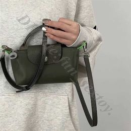 Mini Luxury Crossbody Designers Wallet Handbag Clearance Retail forest green Purse Genuine Leather Wholesale Femme Bag Dumpling Designer Small Handbags Makeup