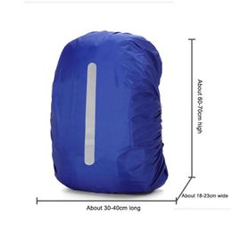 Outdoor Bags Rain Er For Backpack Reflective Waterproof Bag Cam Hiking Climbing Dust Rainer Safety Protection Ers Drop Delivery Sports Dhlgs