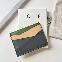 Coin Purses With Box Designer Wallet Loe Cardholder Women's Card Holders Popular Key Pouch Girls Passport Holder Low Wallets Leather