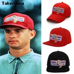 Takerlama 1994 Bubba Gump Shrimp CO. Baseball Hat Forrest Gump Cap Costume Cosplay Embroidered Cap Men Women Summer Cap 240327