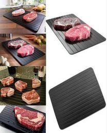 Wholes Kitchen Fast Safest Defrosting Tray Frozen Meat Food Quick Thawing Board Tool Chopping Blocks Kitchen Knives Accessor1496955