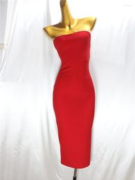 Casual Dresses Feicheng Women's Clothing Fashion Elegant Slim-Fit Sexy Figure Flattering Dress 134
