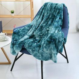 Blankets Super Soft PV Plush Blanket Light Weight Crystal Velvet Bedding Sheet Cosy Warm Fluffy Throw