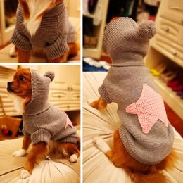 Dog Apparel Winter Pet Clothes Cat For Small Dogs Warm Sweater Clothing Hoodie Coat Jacket Costume