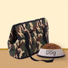 Cat Carriers Cosy Soft Travel Pet Dog Carry Bag Camouflage Sling Handbag For Yorkshire Terrier Creative Outdoor Backpack Supplies