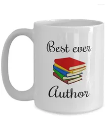 Mugs Ever Author 15 Oz Coffee Mug Books Funny Gift For A Lover