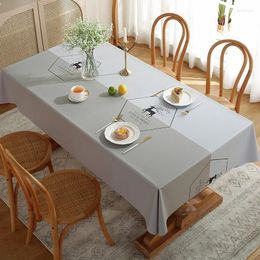 Table Cloth Oil Waterproof Disposable Tablecloth Home Ironing Mat Rectangular Cloth_DAN330