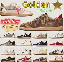 Golden Goode sneaker Designer Platform Mens Shoes Ball Star Shoe Black White Sier Goose Classic Loafers Casual Flat Sneakers Women Italy Trainers 35-45