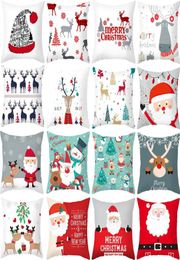 Cartoons Christmas Pillow Case Home Decoration Cushion Cover Christmas Decorative Pillows Cover Sofa Living Room Pillowcase Xmas3875427