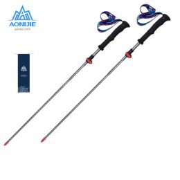 Poles Aonijie Ultralight Trekking Poles Folding Walking Sticks Quick Lock Carbon Fibre Hiking Canes for Outdoor Camping Trail Running