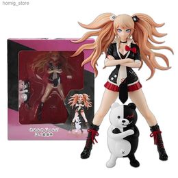 Action Toy Figures 18CM Anime Danganronpa Enoshima Junko Figure Danganronpa Trigger Happy Havoc Action Figure Model Toys Figure Doll Gift Y240415