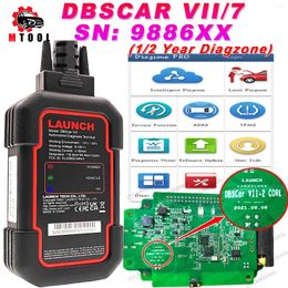 Est Version X431 DBScar VII DBScar7 9886xx Diagzone Bluetooth Connector Code Scanner Support Doip DIOP CAN FD Protocol