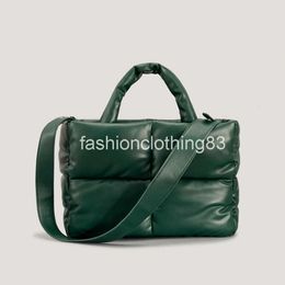 Umhängetaschen Abend Mode Leder gepolstert Tasche für Frauen Designer gesteppte Handtaschen Luxus weiche Pu -Down -Baumwollwinter Big 221123